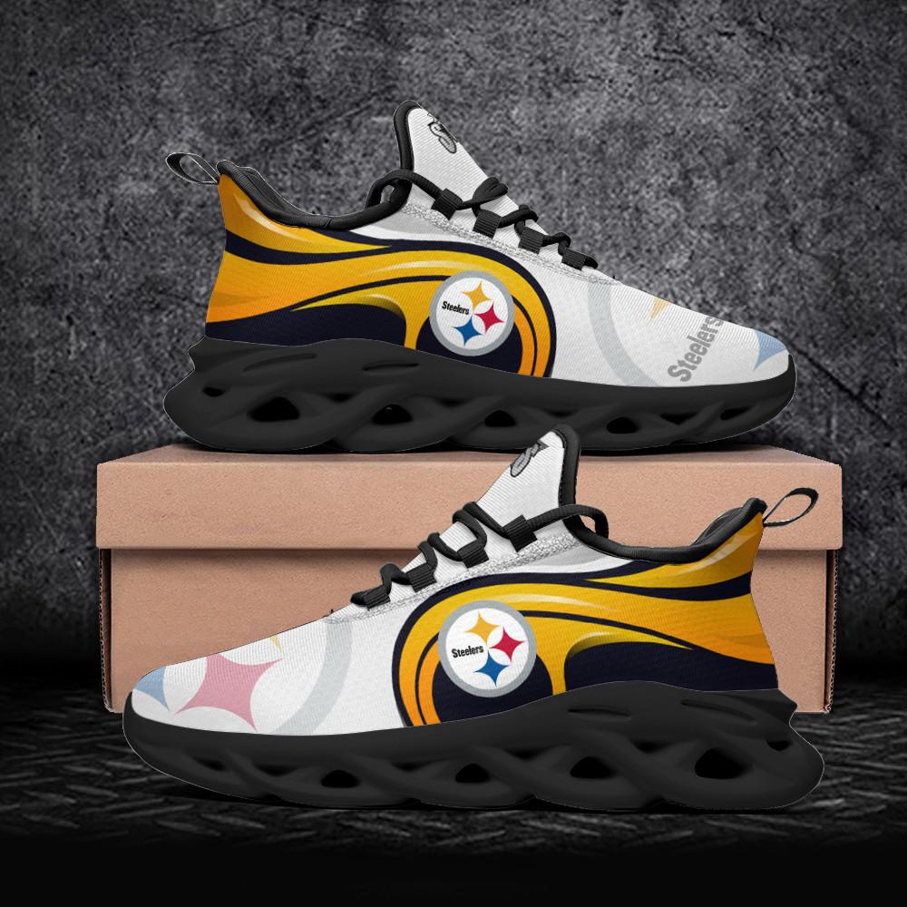 Ideafootwear Pittsburgh Steelers Max Soul Shoes Sneakers For Men And Women 72