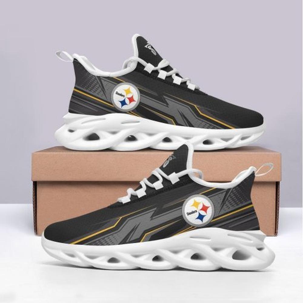 Ideafootwear Pittsburgh Steelers Max Soul Shoes Sneakers For Men And Women 28