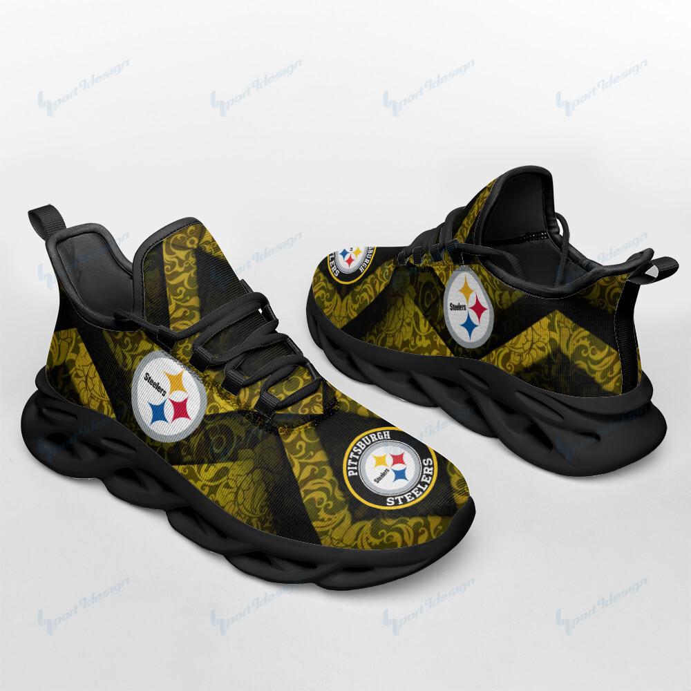 Ideafootwear Pittsburgh Steelers Max Soul Shoes Sneakers For Men And Women 56