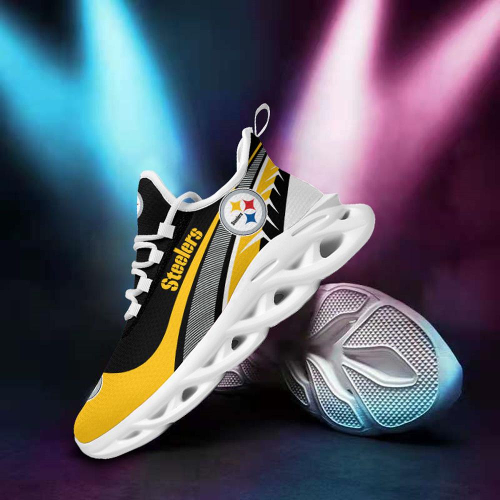 Ideafootwear Pittsburgh Steelers Max Soul Shoes Sneakers For Men And Women 62