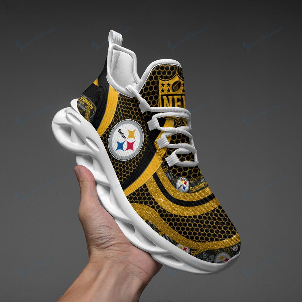 Ideafootwear Pittsburgh Steelers Max Soul Shoes Sneakers For Men And Women 70