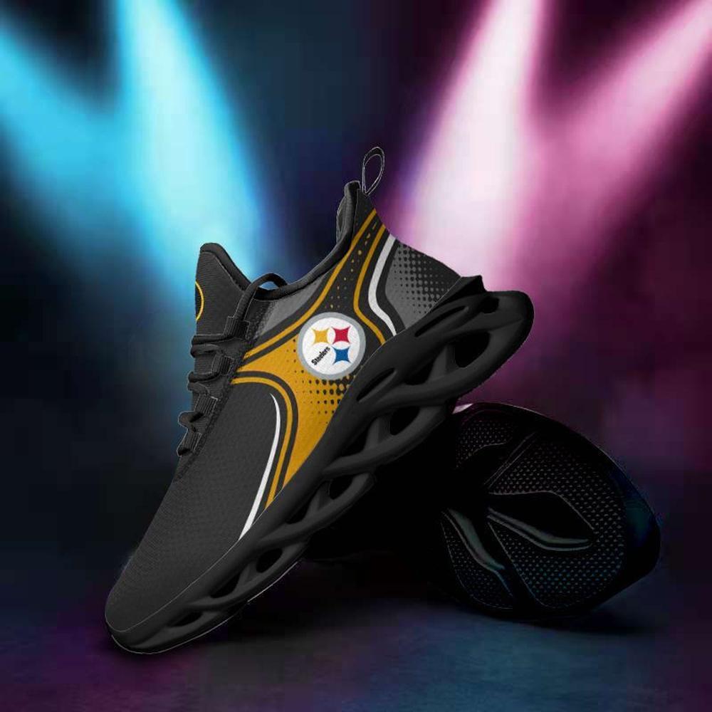 Ideafootwear Pittsburgh Steelers Max Soul Shoes Sneakers For Men And Women 30