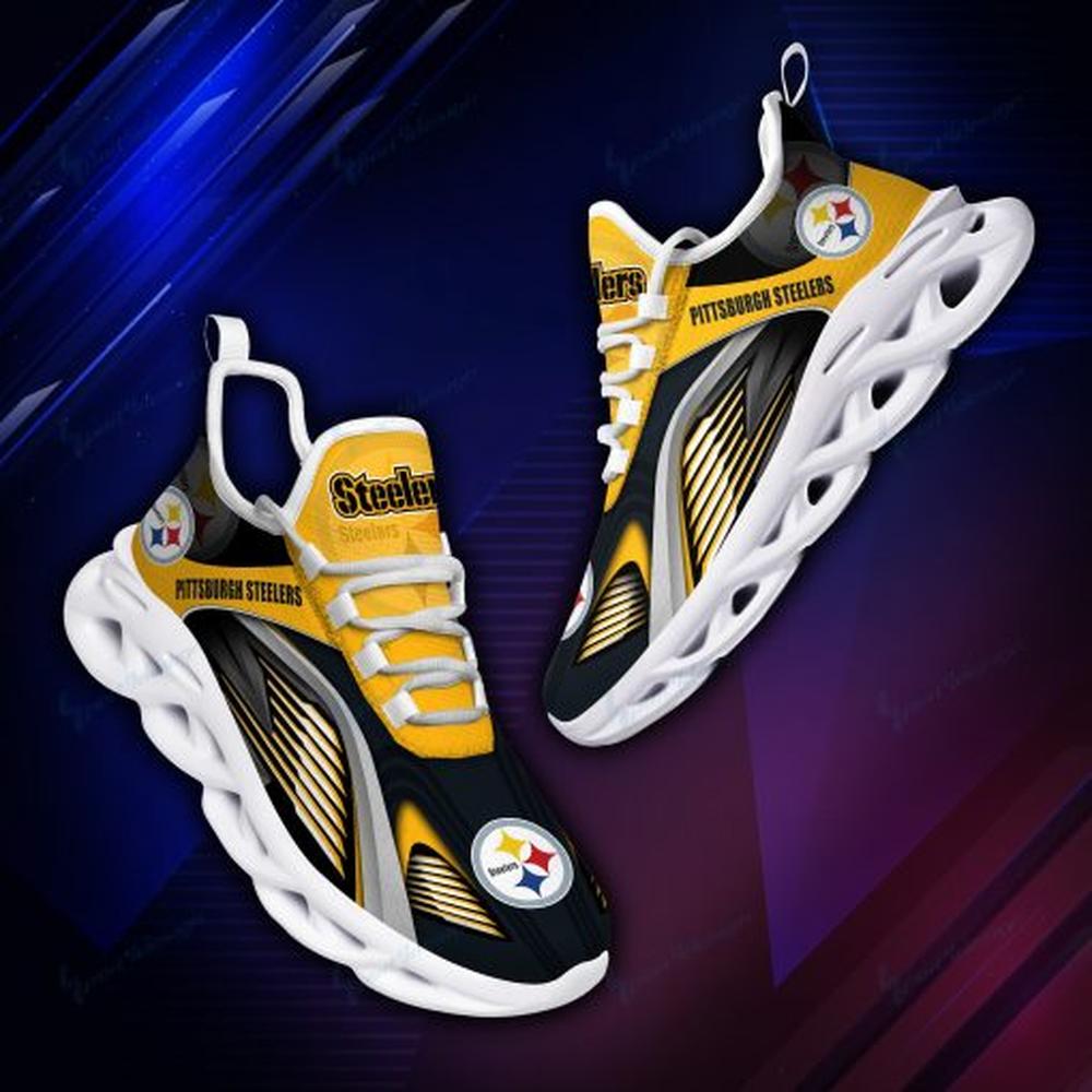 Ideafootwear Pittsburgh Steelers Max Soul Shoes Sneakers For Men And Women 63
