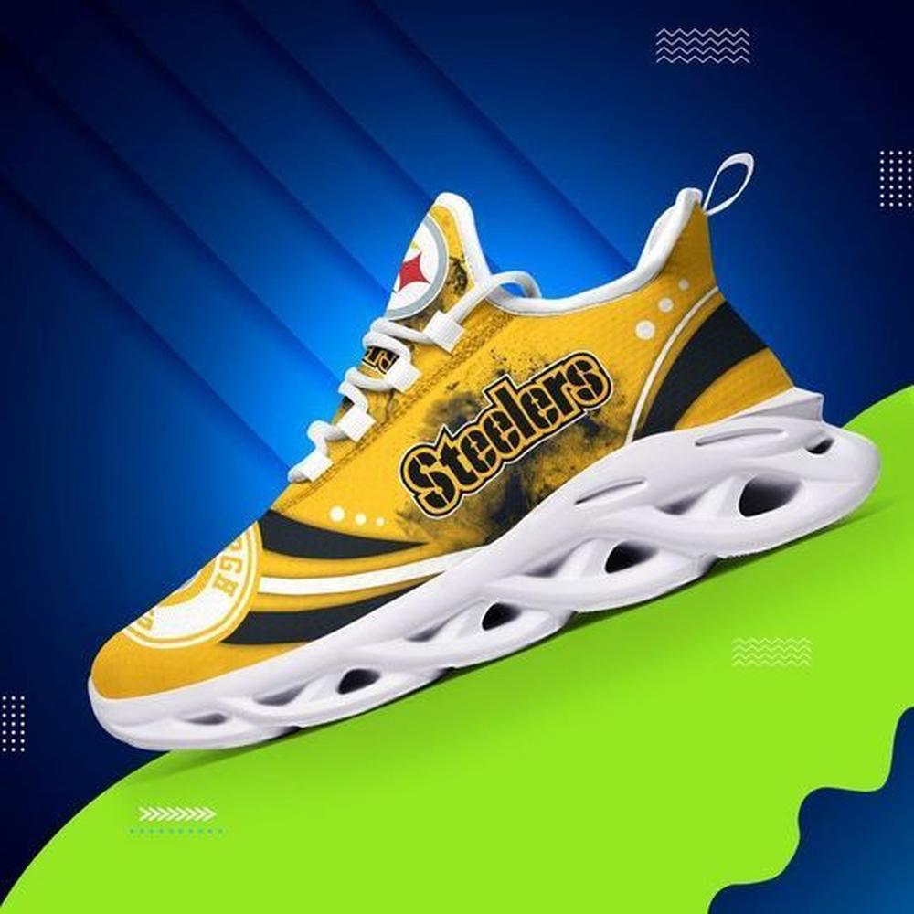 Ideafootwear Pittsburgh Steelers Max Soul Shoes Sneakers For Men And Women 14