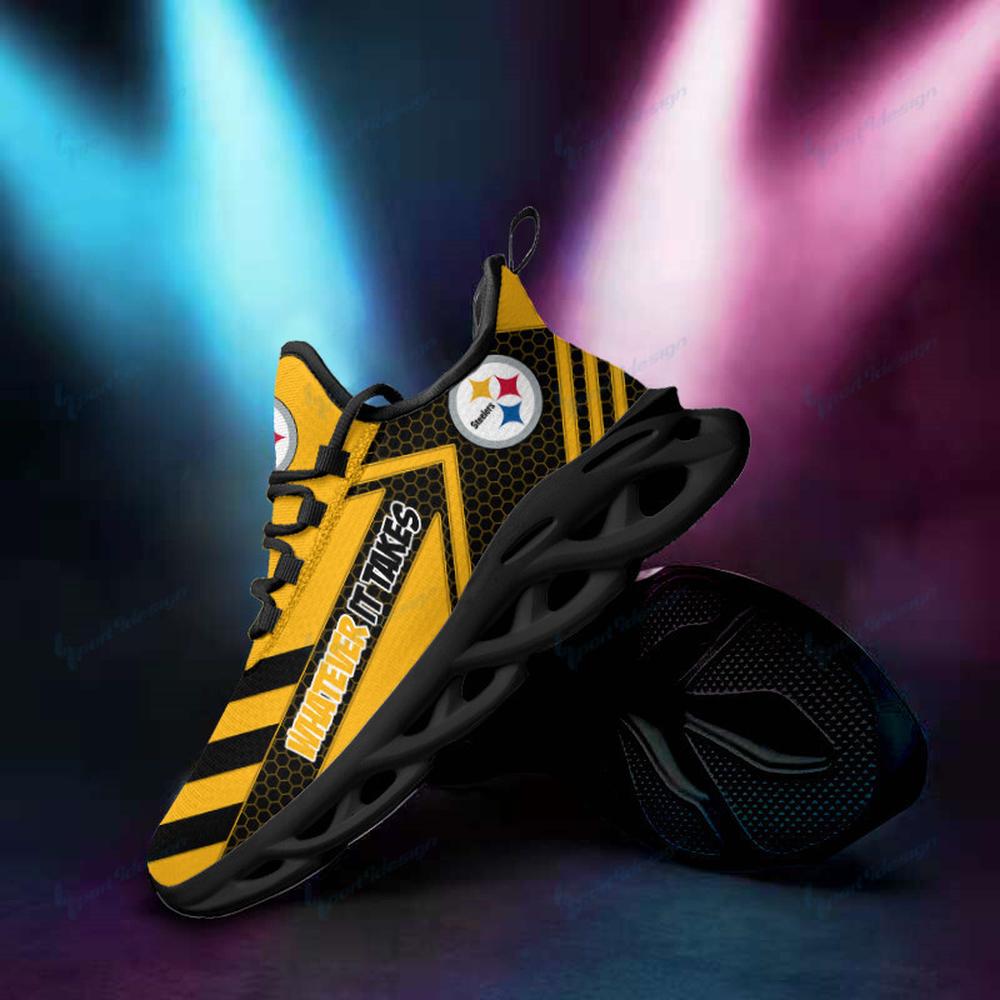 Ideafootwear Pittsburgh Steelers Max Soul Shoes Sneakers For Men And Women 59