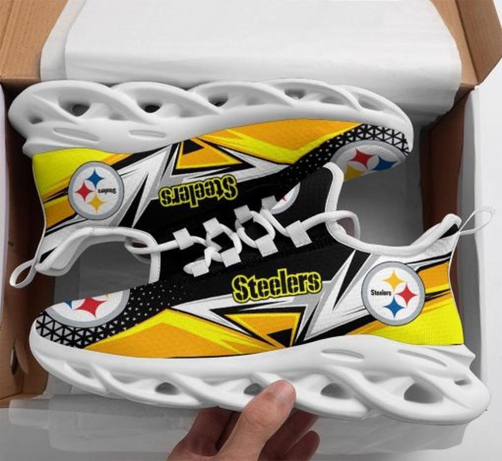 Ideafootwear Pittsburgh Steelers Max Soul Shoes Sneakers For Men And Women 135