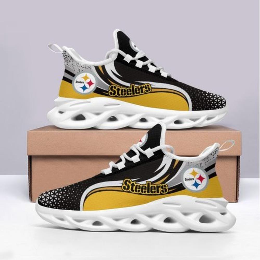 Ideafootwear Pittsburgh Steelers Max Soul Shoes Sneakers For Men And Women 146