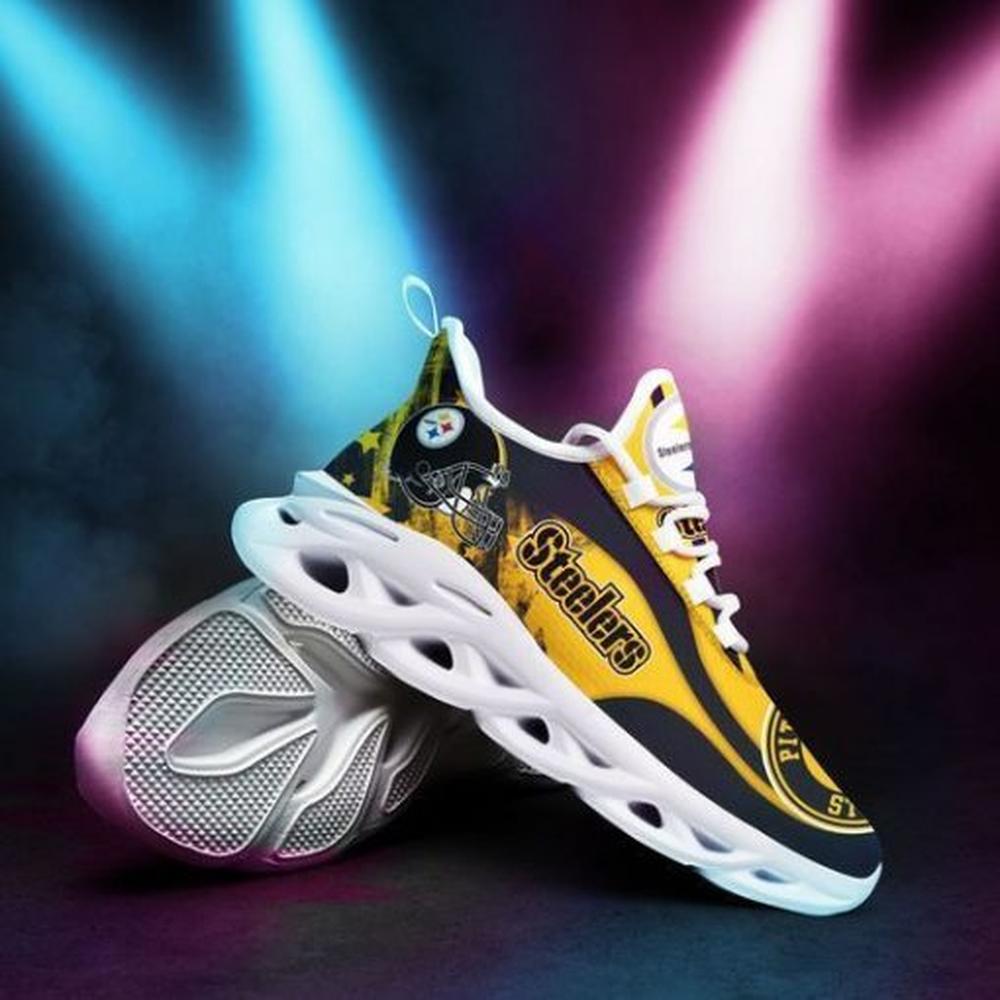 Ideafootwear Pittsburgh Steelers Max Soul Shoes Sneakers For Men And Women 120