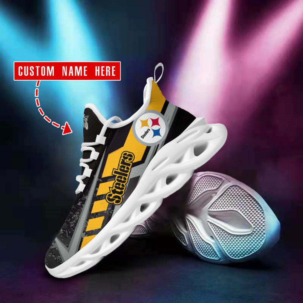Ideafootwear Pittsburgh Steelers Max Soul Shoes Sneakers For Men And Women 97