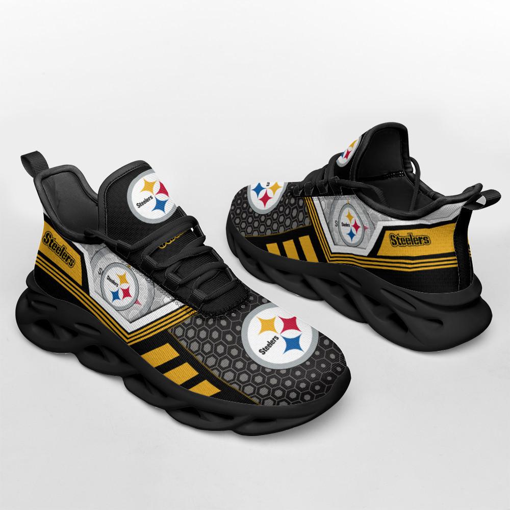 Ideafootwear Pittsburgh Steelers Max Soul Shoes Sneakers For Men And Women 55