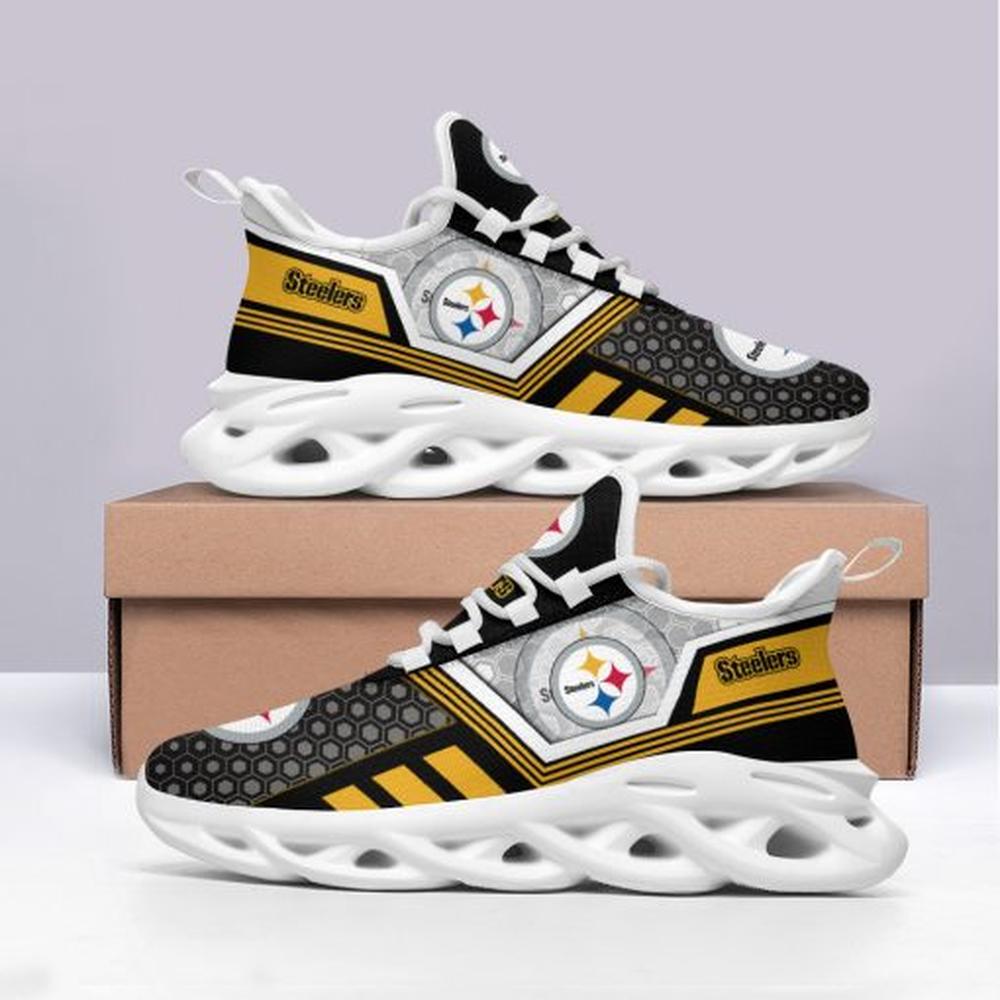 Ideafootwear Pittsburgh Steelers Max Soul Shoes Sneakers For Men And Women 55