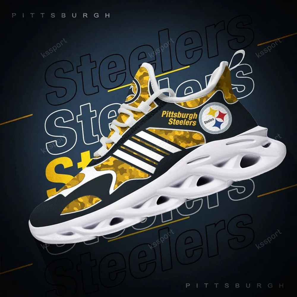 Ideafootwear Pittsburgh Steelers Max Soul Shoes Sneakers For Men And Women 169