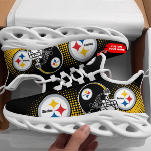 Ideafootwear Pittsburgh Steelers Max Soul Shoes Sneakers For Men And Women 123