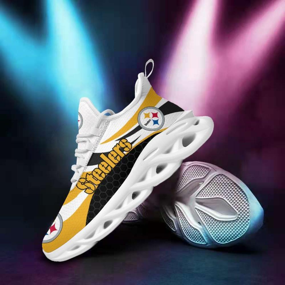 Ideafootwear Pittsburgh Steelers Max Soul Shoes Sneakers For Men And Women 25