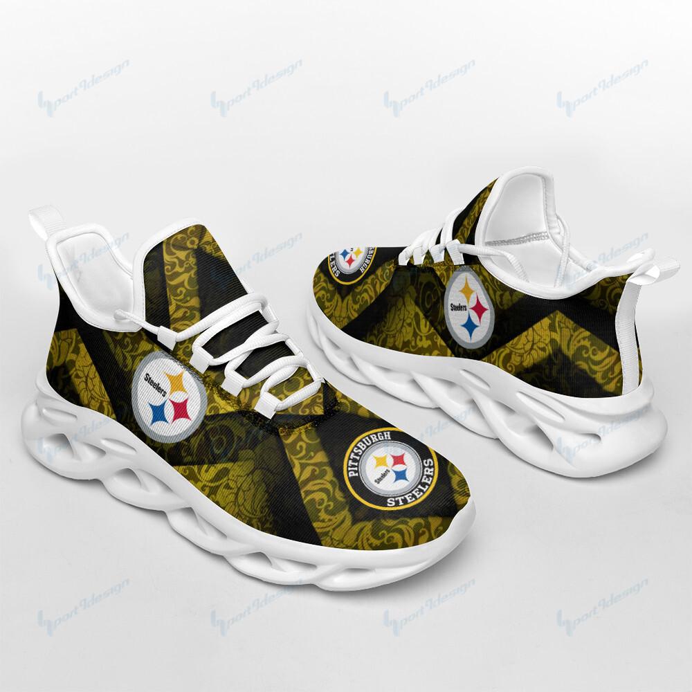 Ideafootwear Pittsburgh Steelers Max Soul Shoes Sneakers For Men And Women 56