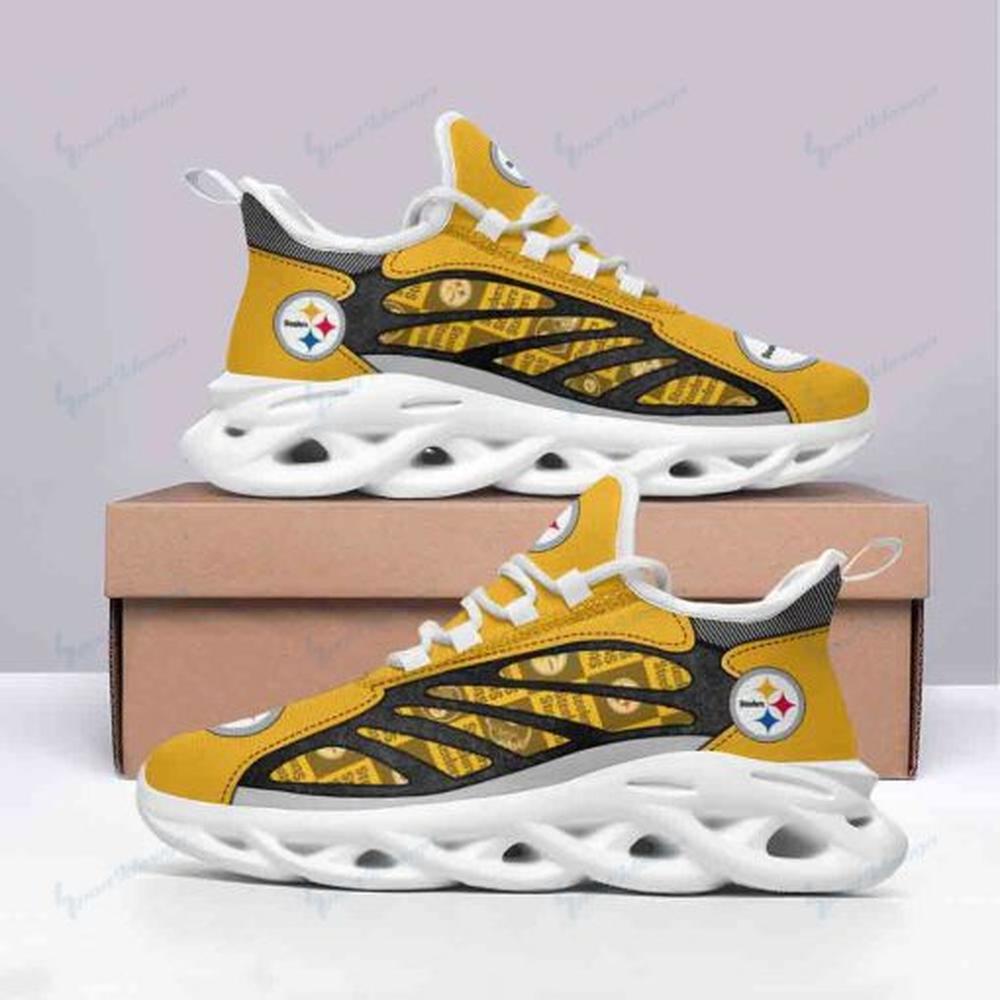 Ideafootwear Pittsburgh Steelers Max Soul Shoes Sneakers For Men And Women 60