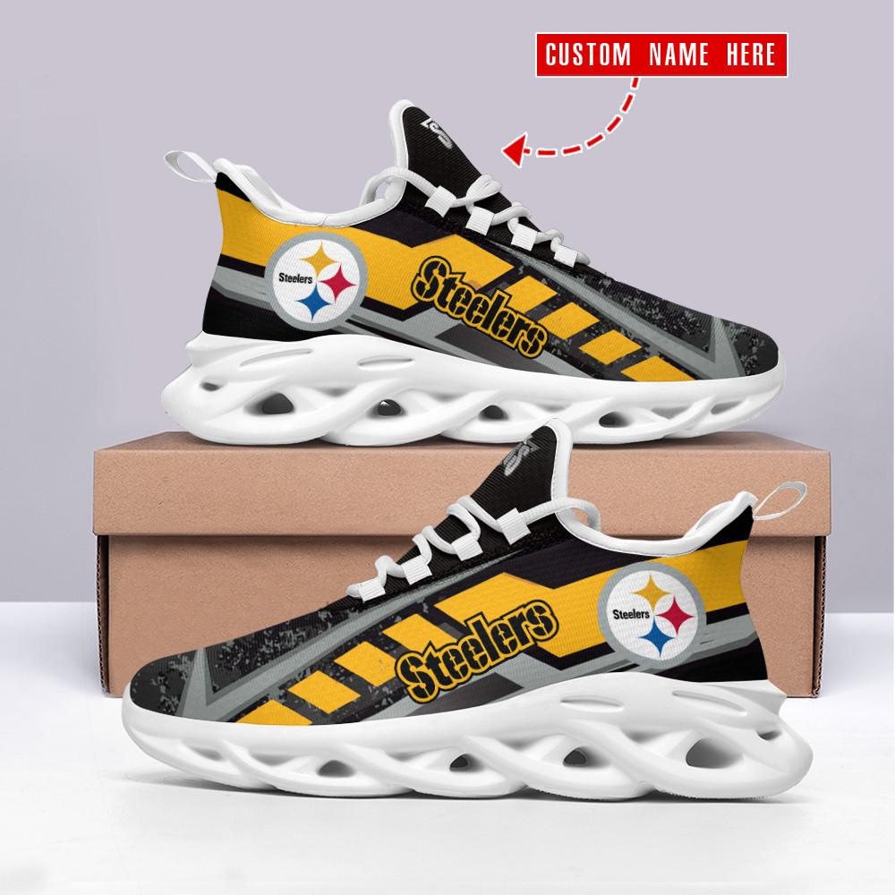 Ideafootwear Pittsburgh Steelers Max Soul Shoes Sneakers For Men And Women 97