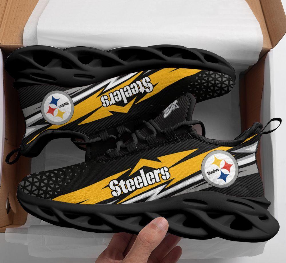 Ideafootwear Pittsburgh Steelers Max Soul Shoes Sneakers For Men And Women 23
