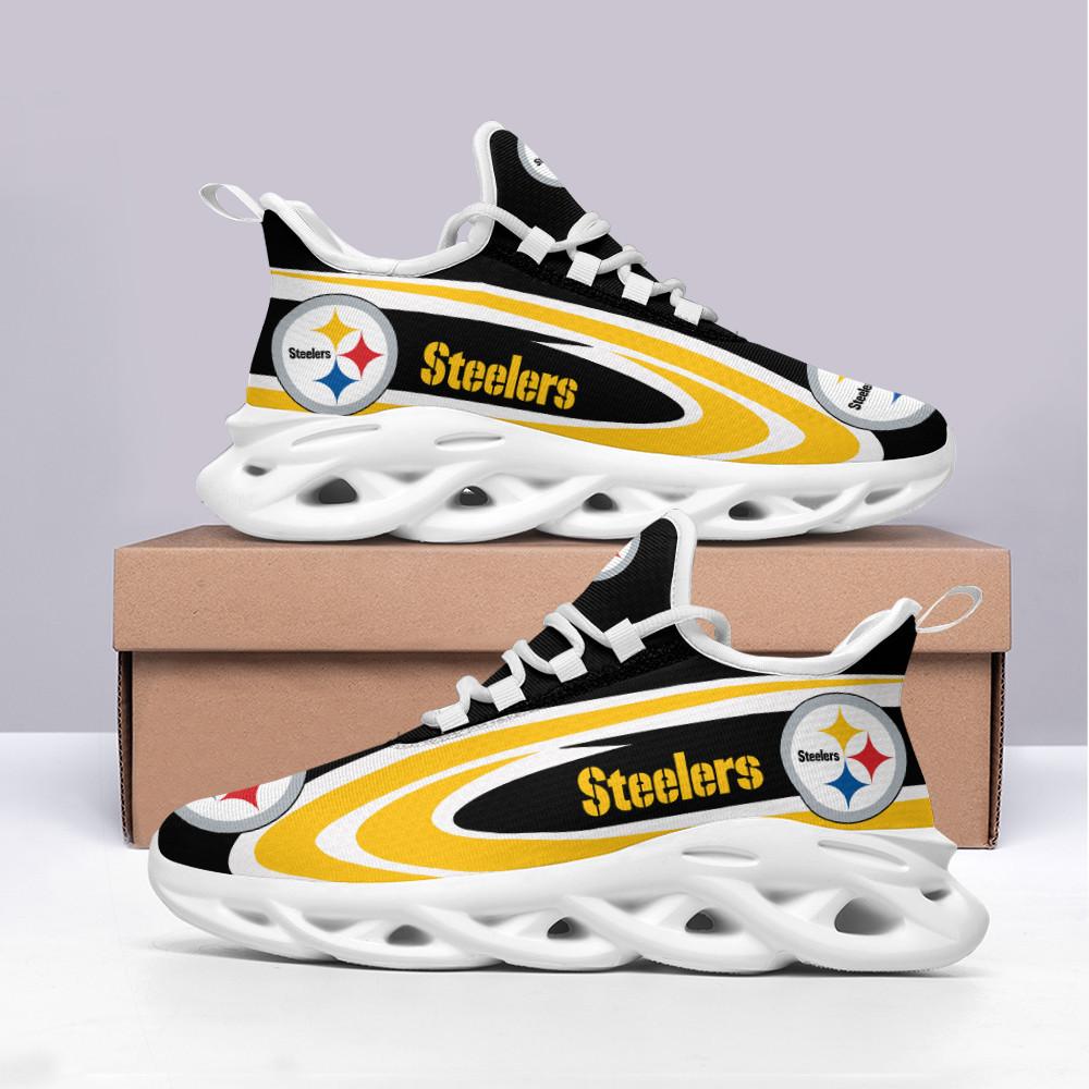 Ideafootwear Pittsburgh Steelers Max Soul Shoes Sneakers For Men And Women 47