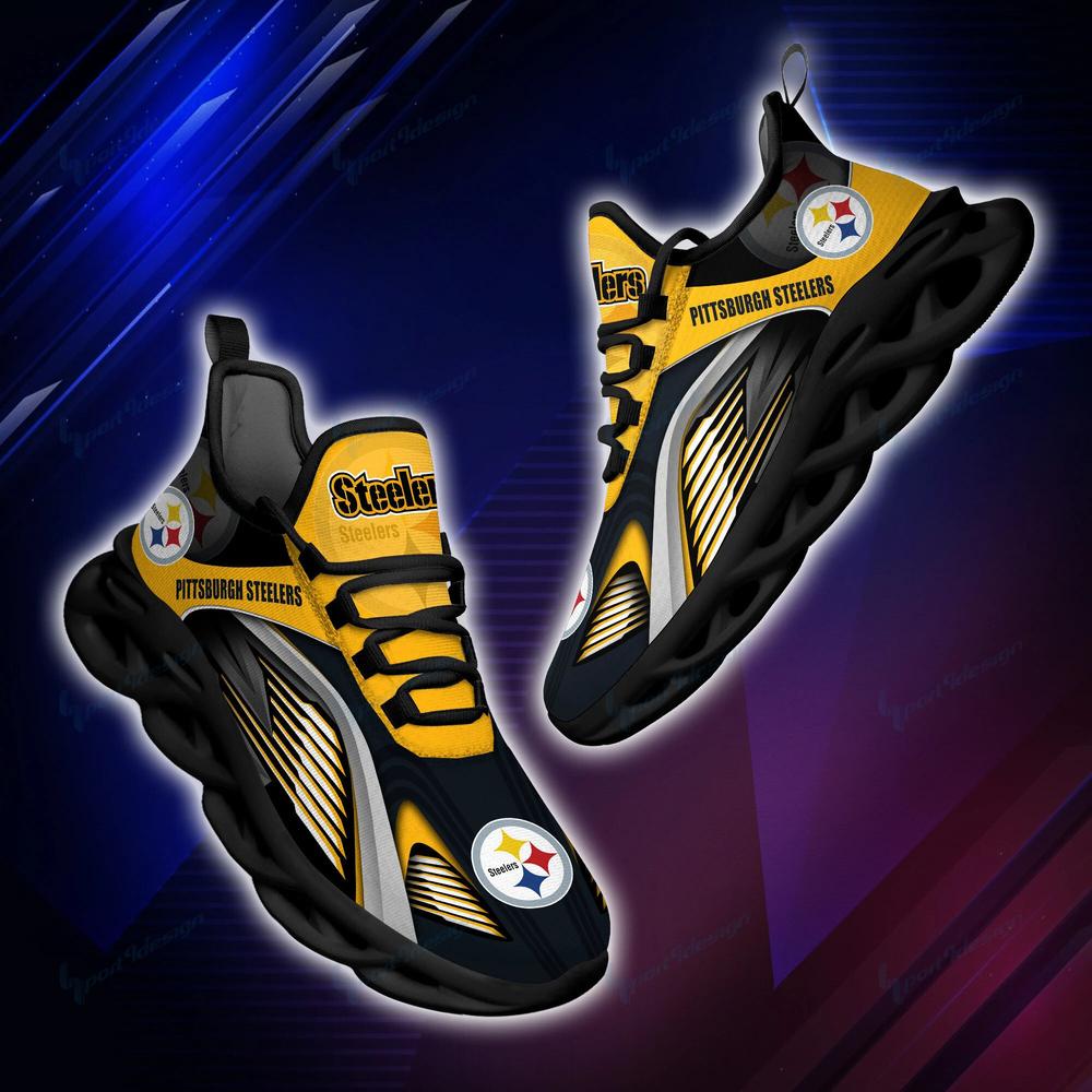 Ideafootwear Pittsburgh Steelers Max Soul Shoes Sneakers For Men And Women 63