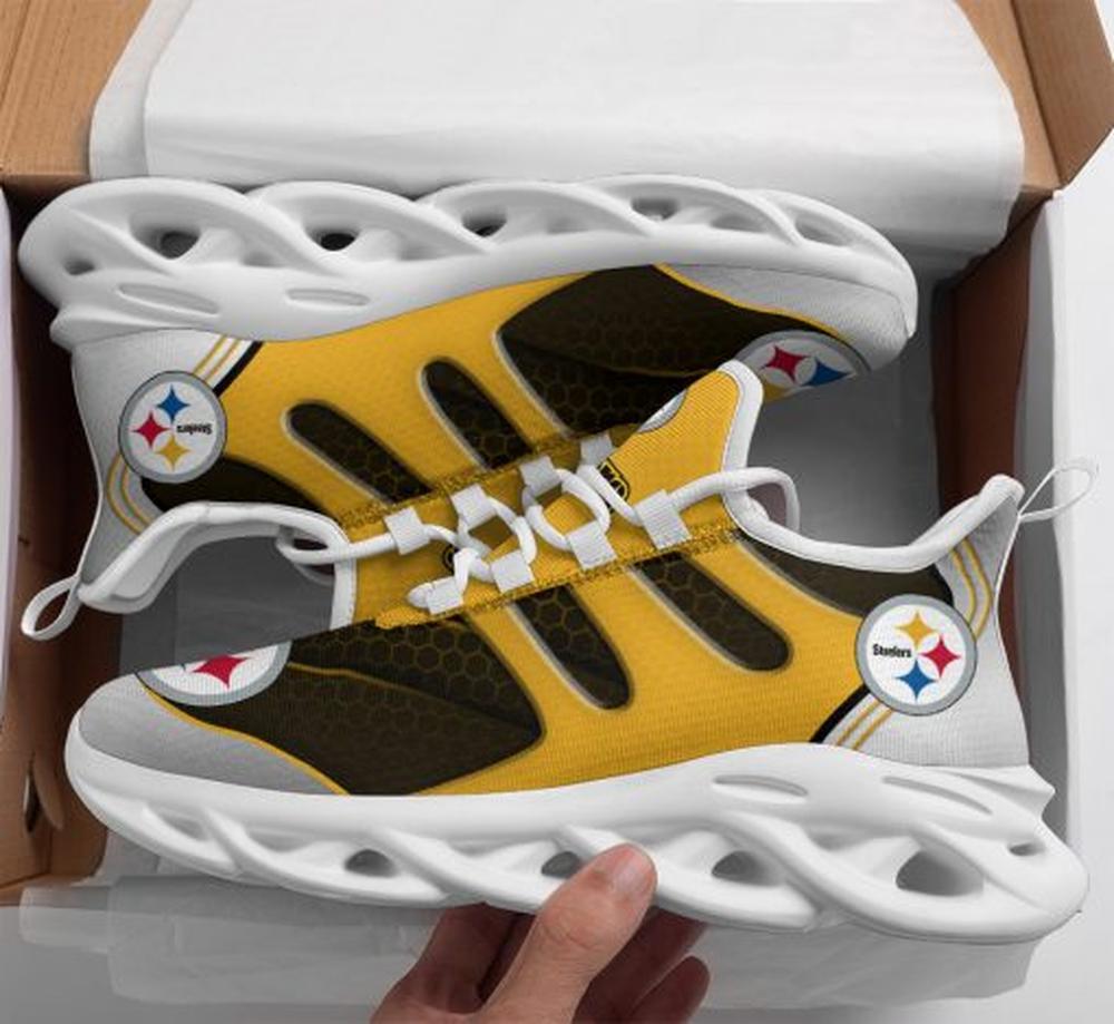 Ideafootwear Pittsburgh Steelers Max Soul Shoes Sneakers For Men And Women 67