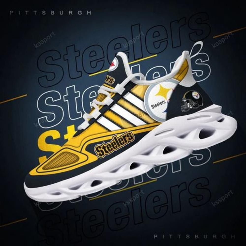 Ideafootwear Pittsburgh Steelers Max Soul Shoes Sneakers For Men And Women 73