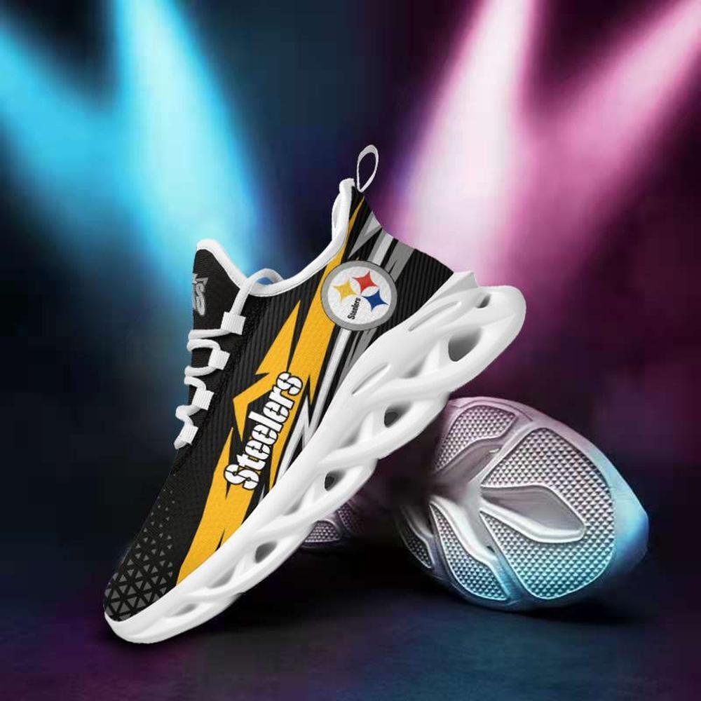 Ideafootwear Pittsburgh Steelers Max Soul Shoes Sneakers For Men And Women 23