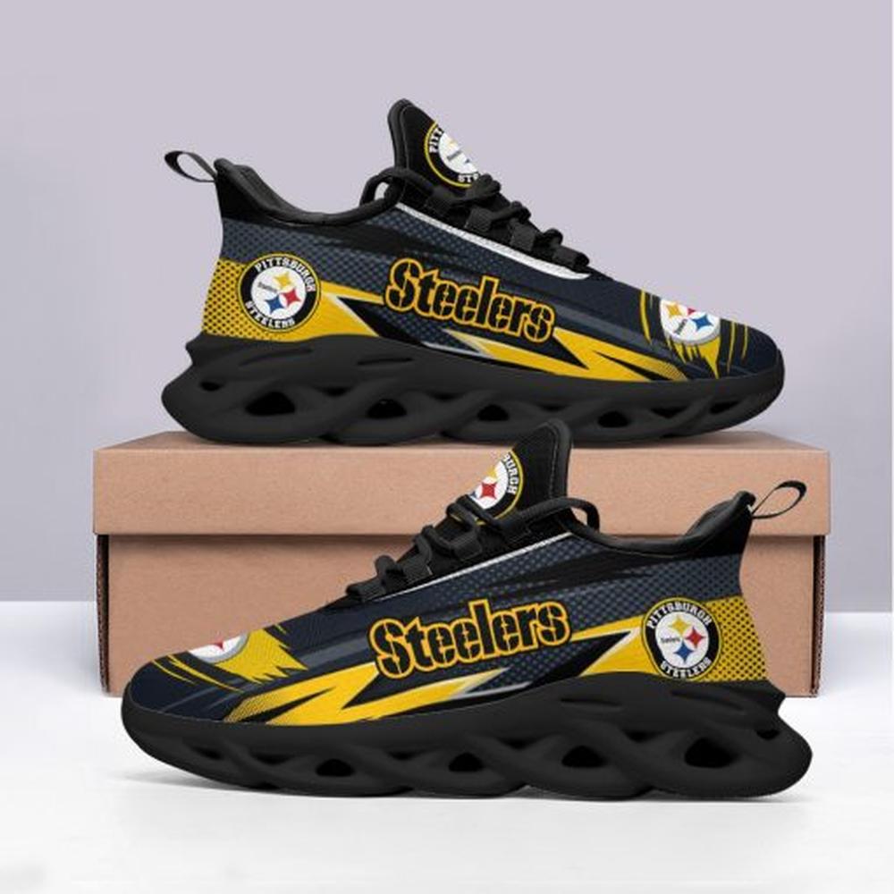 Ideafootwear Pittsburgh Steelers Max Soul Shoes Sneakers For Men And Women 77