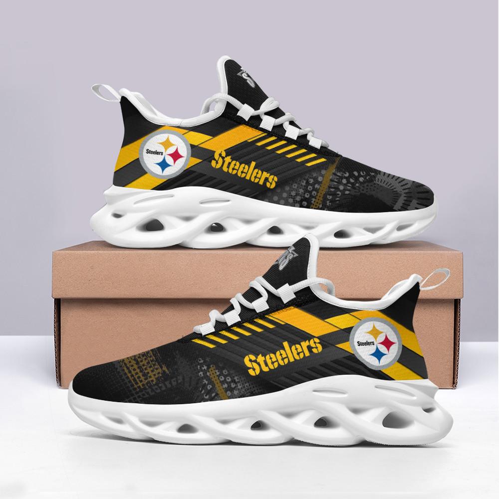 Ideafootwear Pittsburgh Steelers Max Soul Shoes Sneakers For Men And Women 74