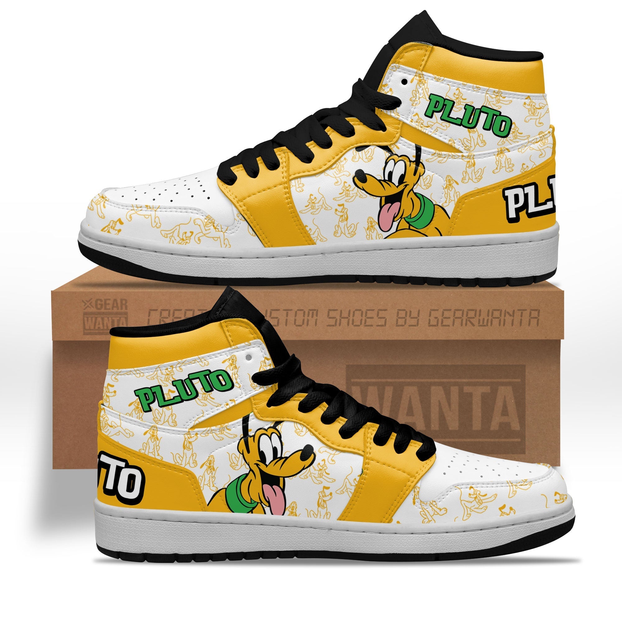 Ideafootwear Pluto AJ1 High Sneakers Shoes For Men And Women 1