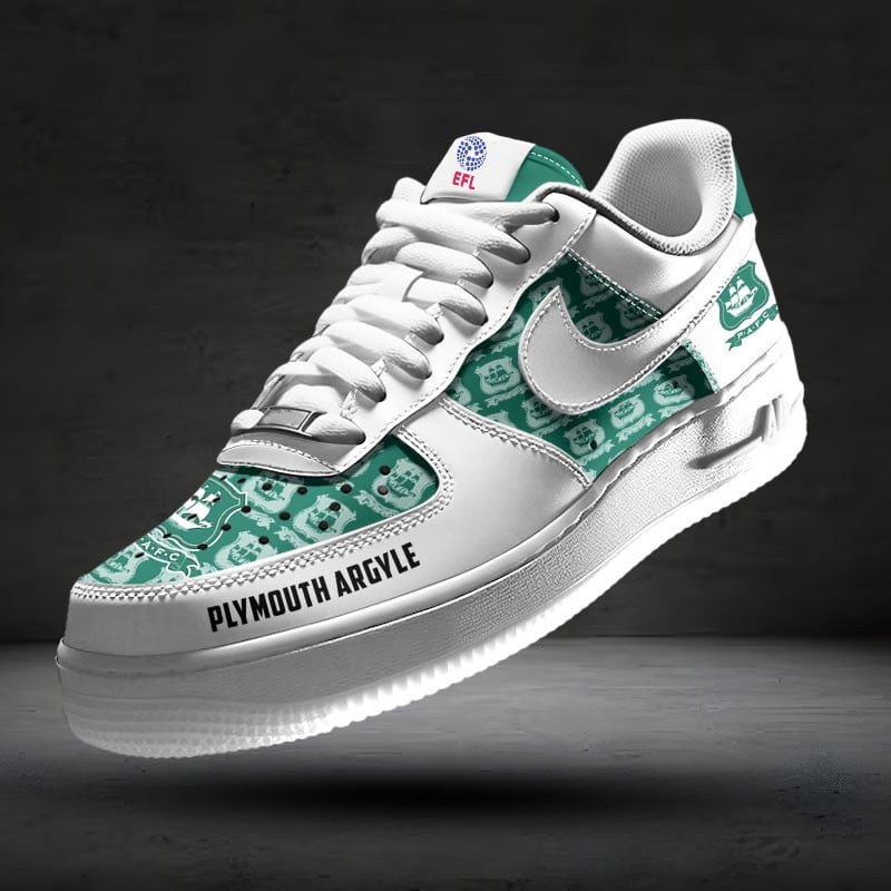 Ideafootwear Plymouth Argyle Air Low-Top Sneakers Shoes For Men And Women 1