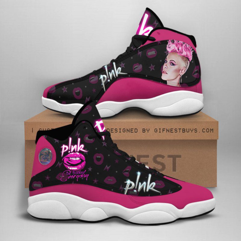 Ideafootwear P!nk AJ13 Sneakers Shoes For Men And Women 3