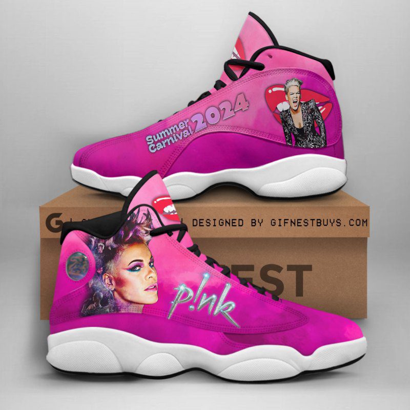 Ideafootwear P!nk AJ13 Sneakers Shoes For Men And Women 1