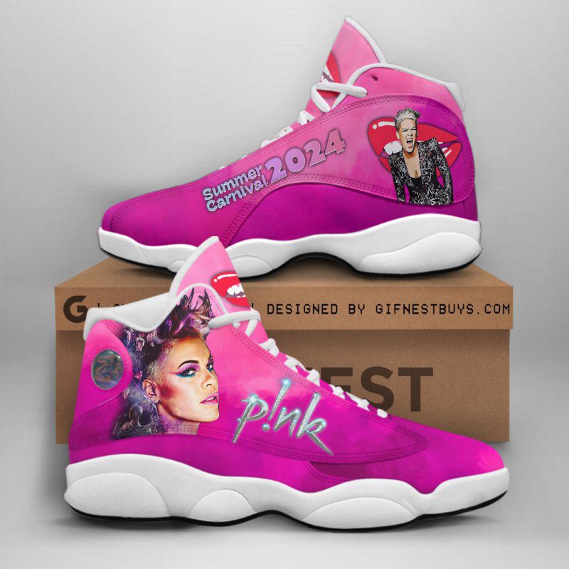 Ideafootwear P!nk AJ13 Sneakers Shoes For Men And Women 1