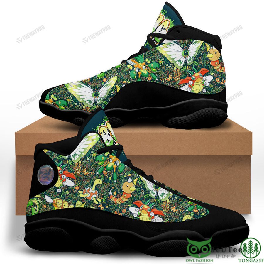 Ideafootwear Pokemon AJ13 Sneakers Shoes For Men And Women 30