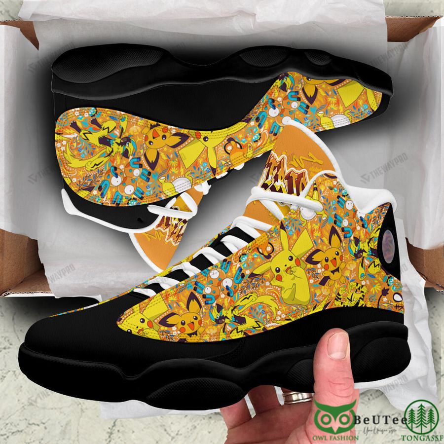 Ideafootwear Pokemon AJ13 Sneakers Shoes For Men And Women 21