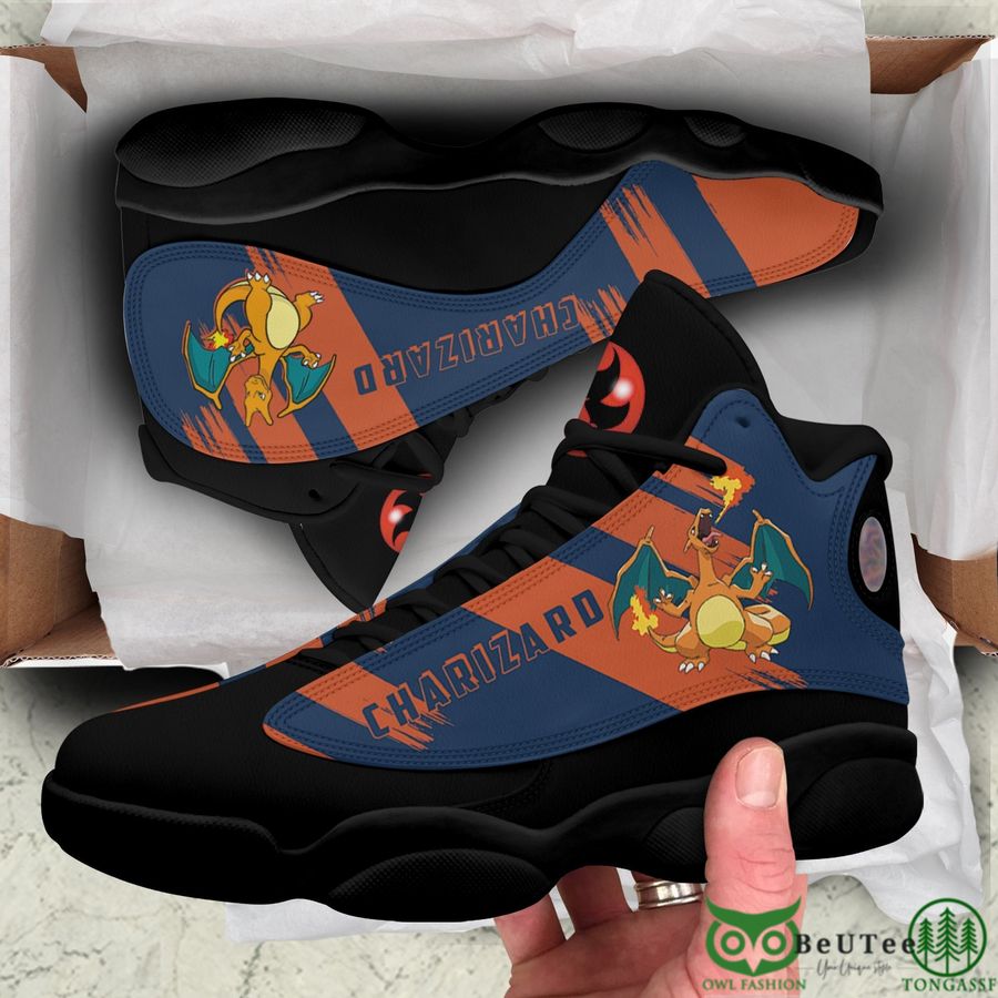Ideafootwear Pokemon AJ13 Sneakers Shoes For Men And Women 26