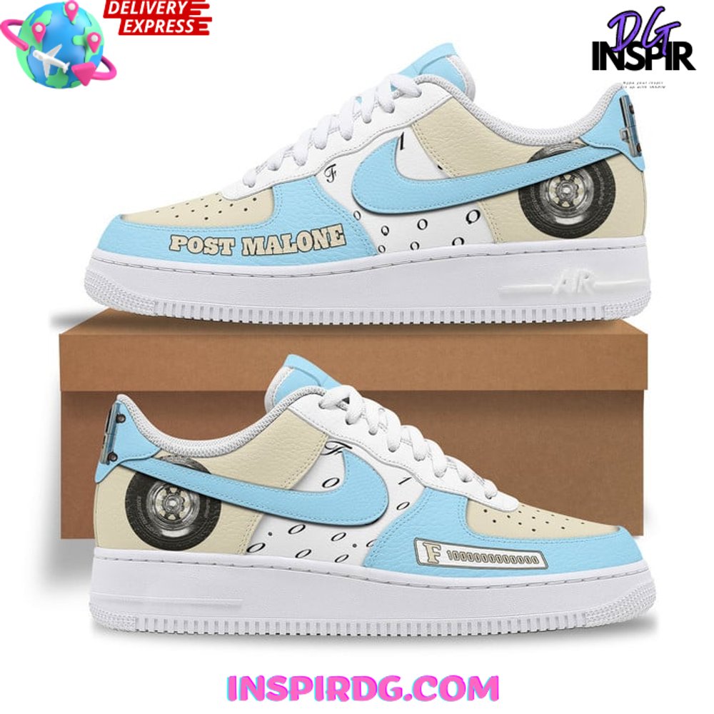 Ideafootwear Post Malone Air Low-Top Sneakers Shoes For Men And Women 4