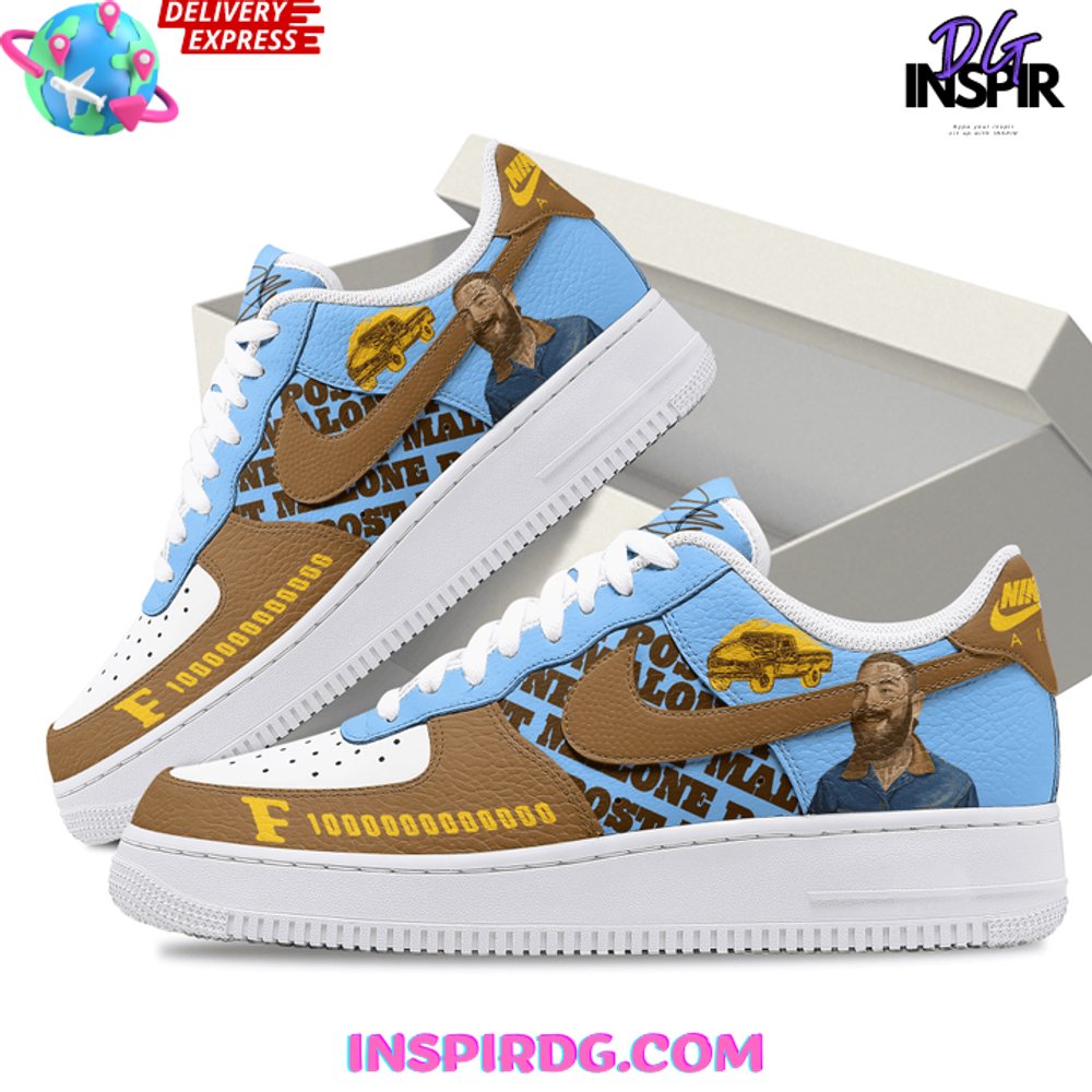 Ideafootwear Post Malone Air Low-Top Sneakers Shoes For Men And Women 6