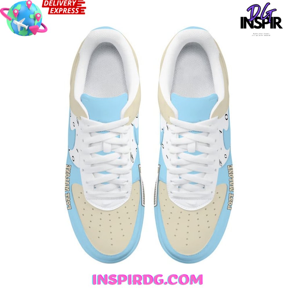 Ideafootwear Post Malone Air Low-Top Sneakers Shoes For Men And Women 4