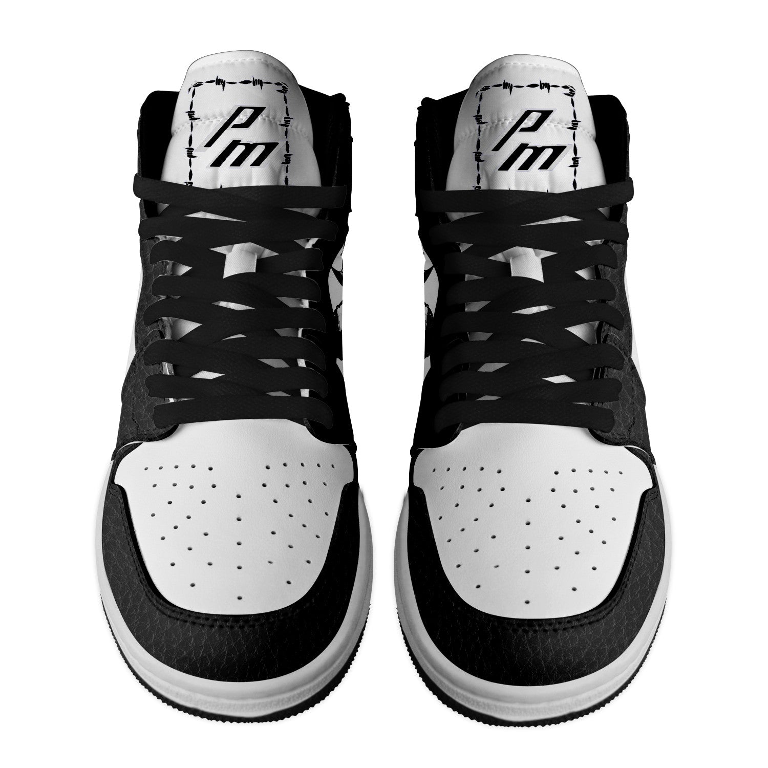 Ideafootwear Post Malone AJ1 High Sneakers Shoes For Men And Women 8