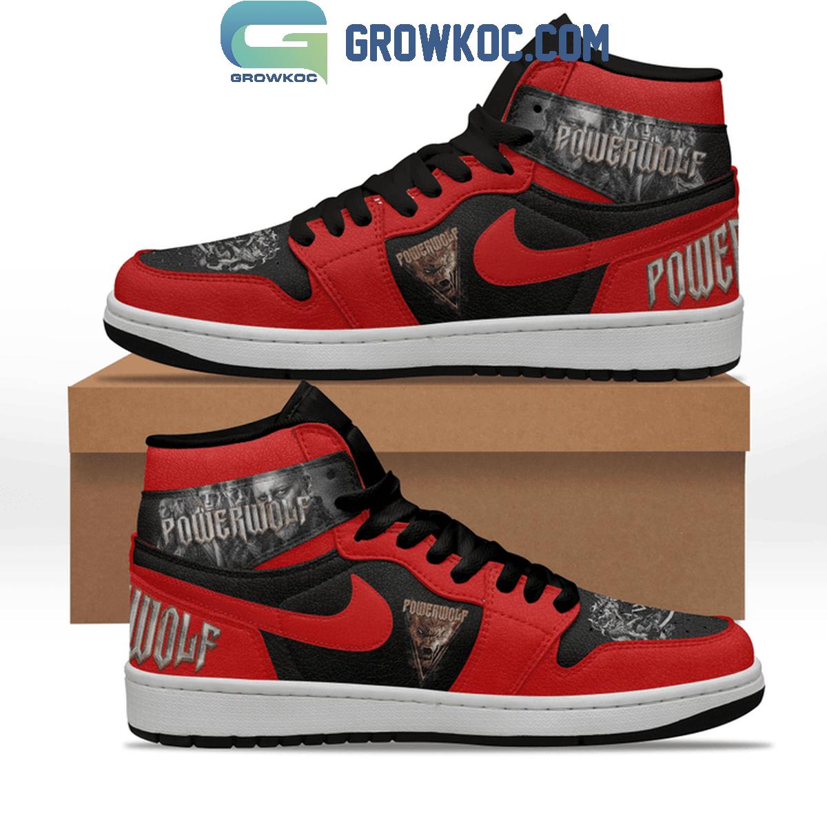 Ideafootwear Powerwolf AJ1 High Sneakers Shoes For Men And Women 1