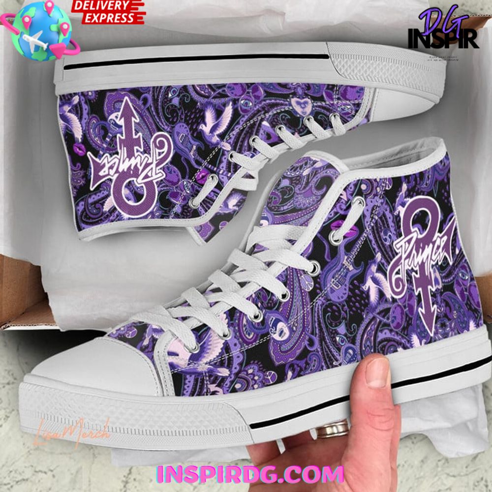 Ideafootwear Prince High Top Canvas Sneakers Shoes For Men And Women 1
