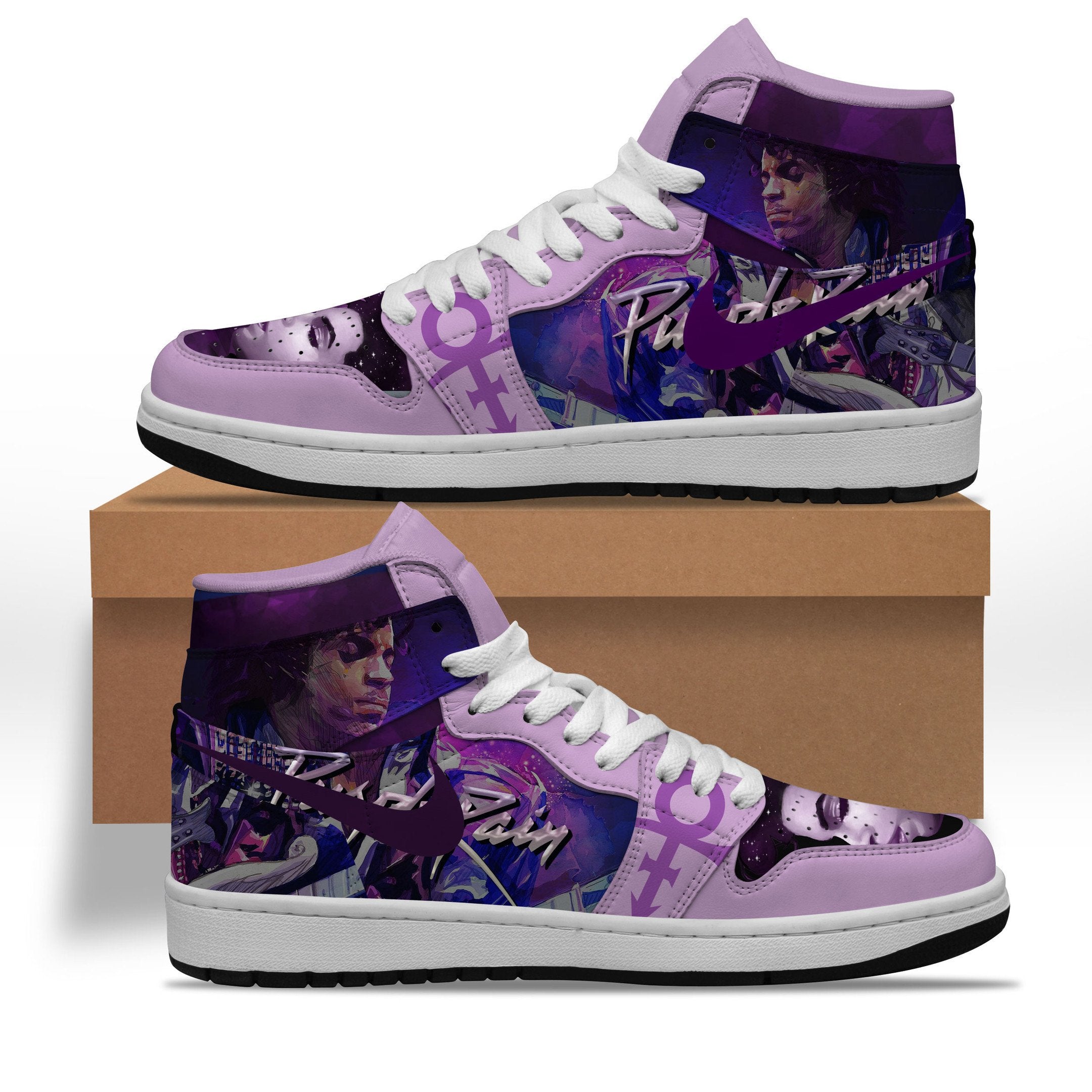Ideafootwear Prince AJ1 High Sneakers Shoes For Men And Women 9