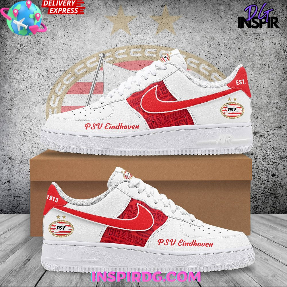 Ideafootwear PSV Eindhoven Air Low-Top Sneakers Shoes For Men And Women 1