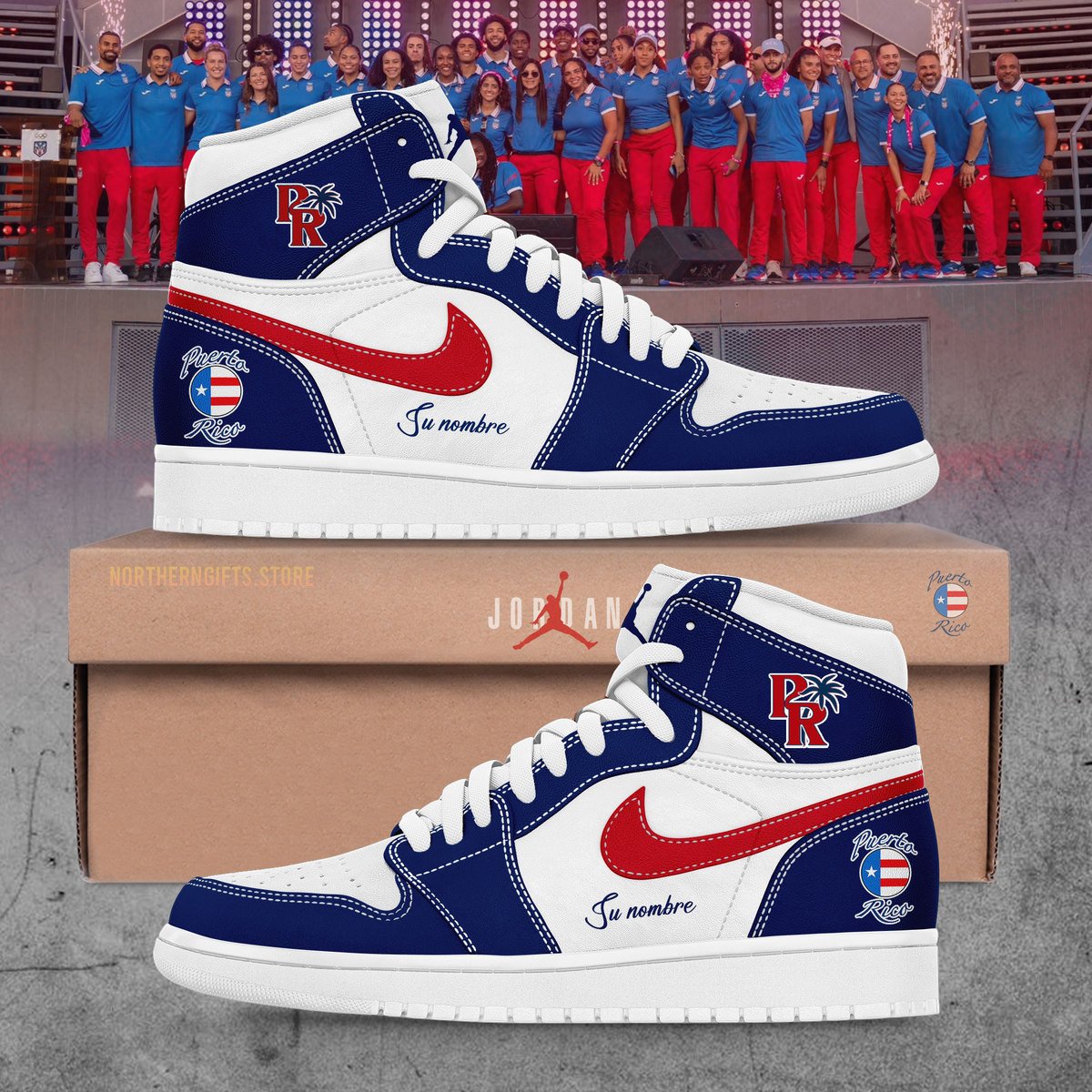 Ideafootwear Puerto Rico AJ1 High Sneakers Shoes For Men And Women 1