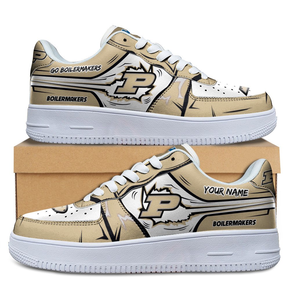 Ideafootwear Purdue Boilermakers Air Low-Top Sneakers Shoes For Men And Women 2