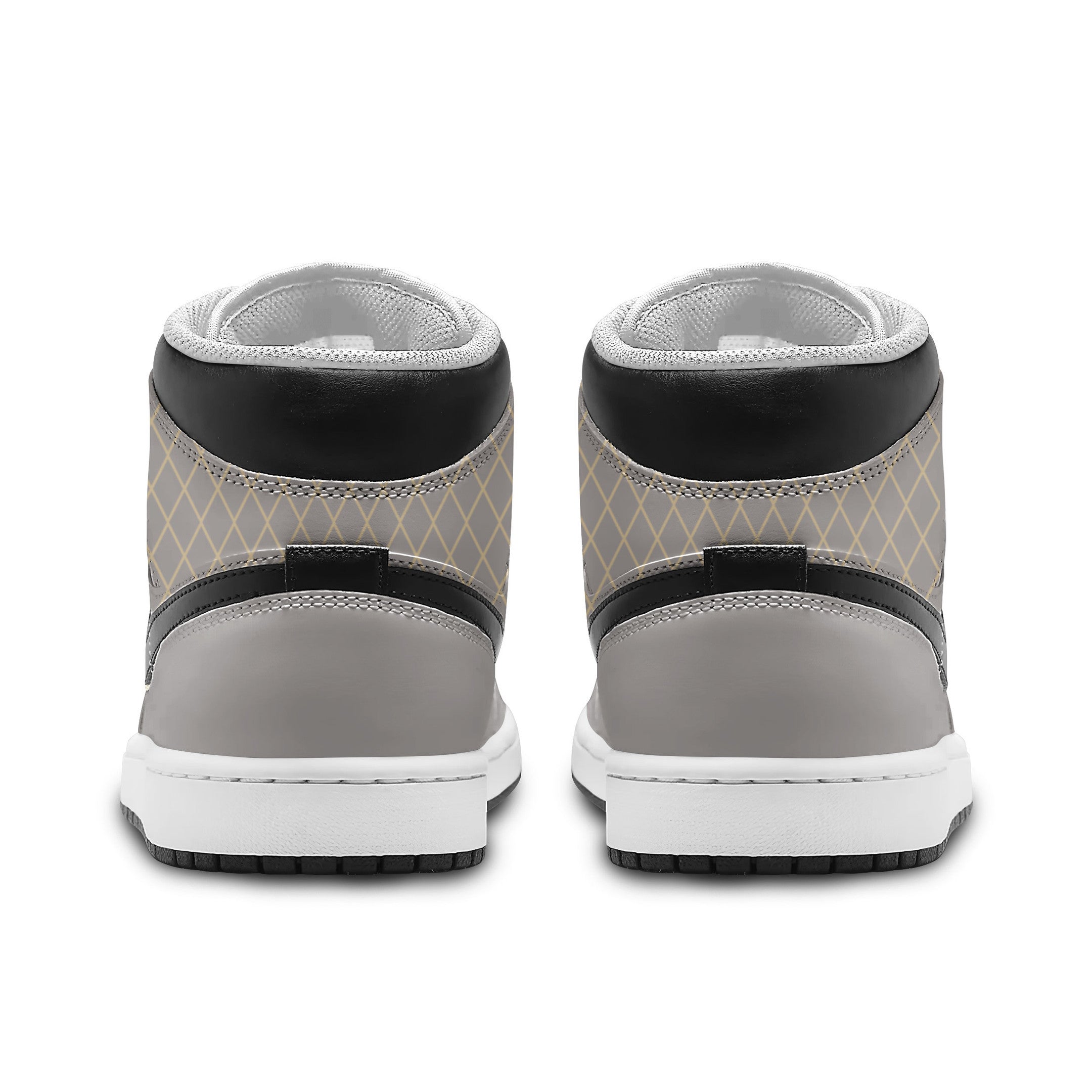 Ideafootwear Purdue Boilermakers AJ1 High Sneakers Shoes For Men And Women 4