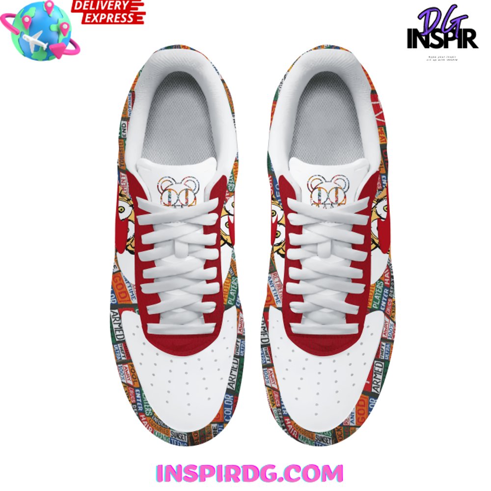 Ideafootwear Radiohead Air Low-Top Sneakers Shoes For Men And Women 2