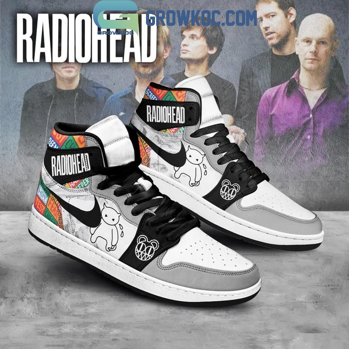 Ideafootwear Radiohead AJ1 High Sneakers Shoes For Men And Women 1